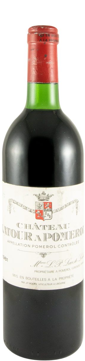 1981 Château Latour à Pomerol tinto