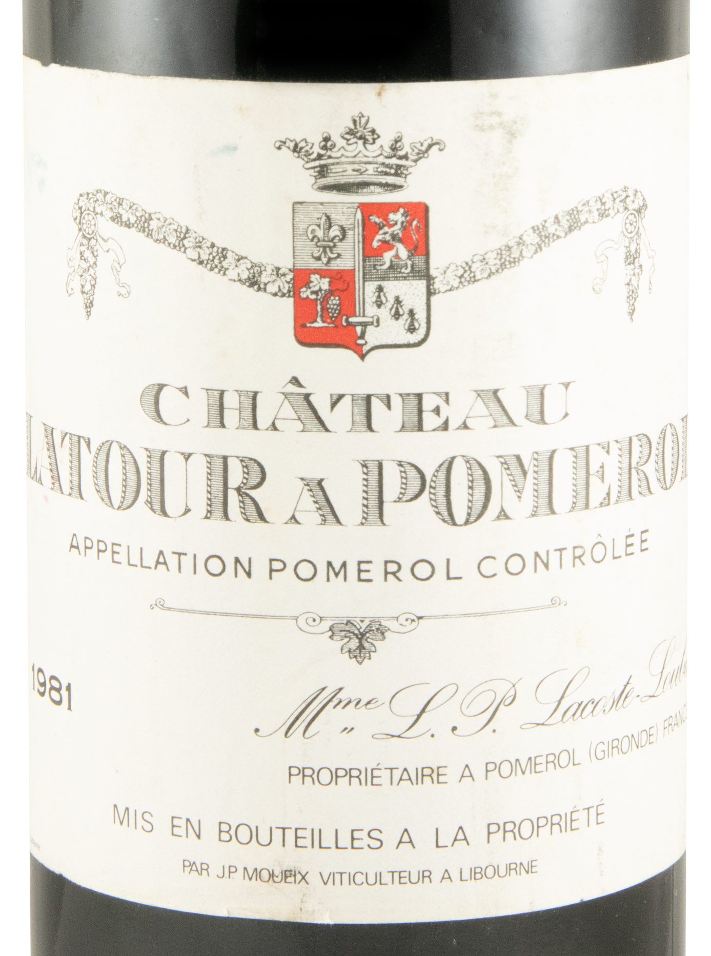 1981 Château Latour à Pomerol tinto
