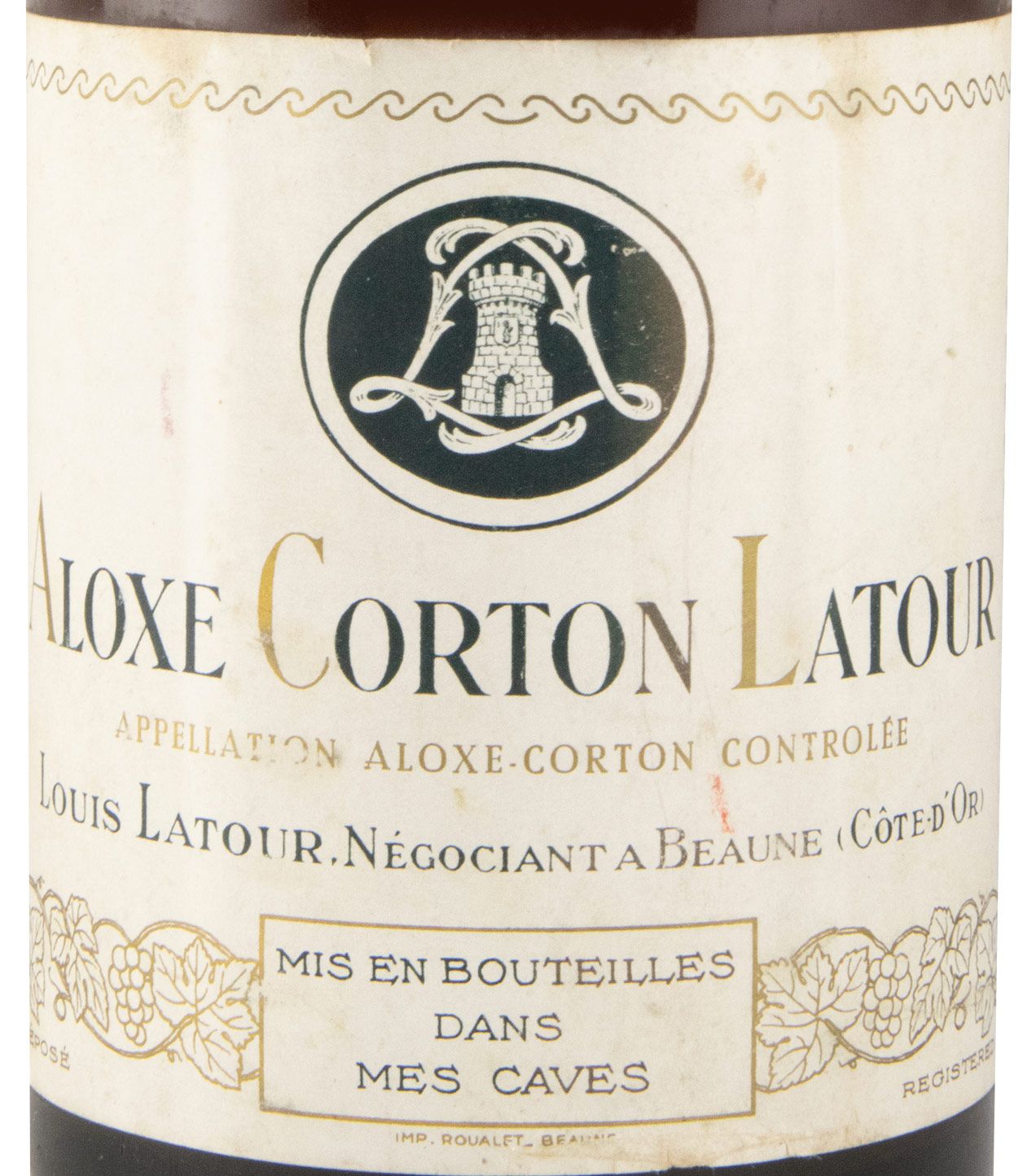 1959 Louis Latour Aloxe-Corton Latour Bourgogne tinto