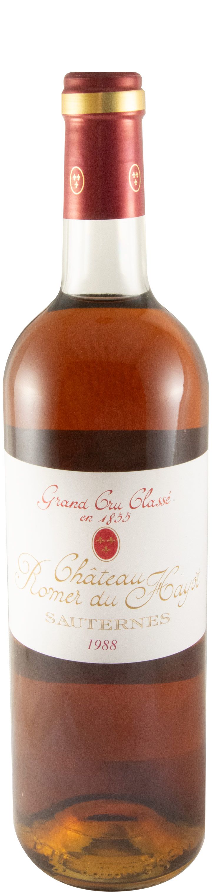 1988 Château Romer du Hayot Sauternes branco
