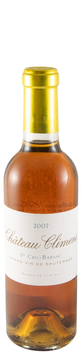 2007 Château Climens Barsac Sauternes branco 37,5cl