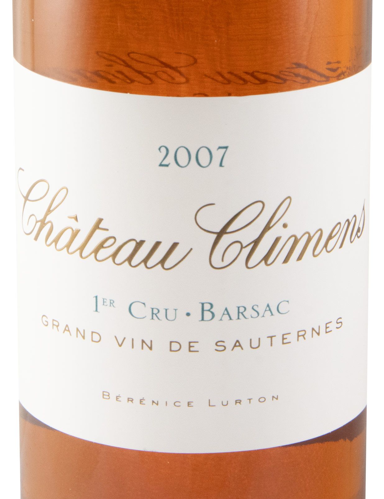 2007 Château Climens Barsac Sauternes branco 37,5cl