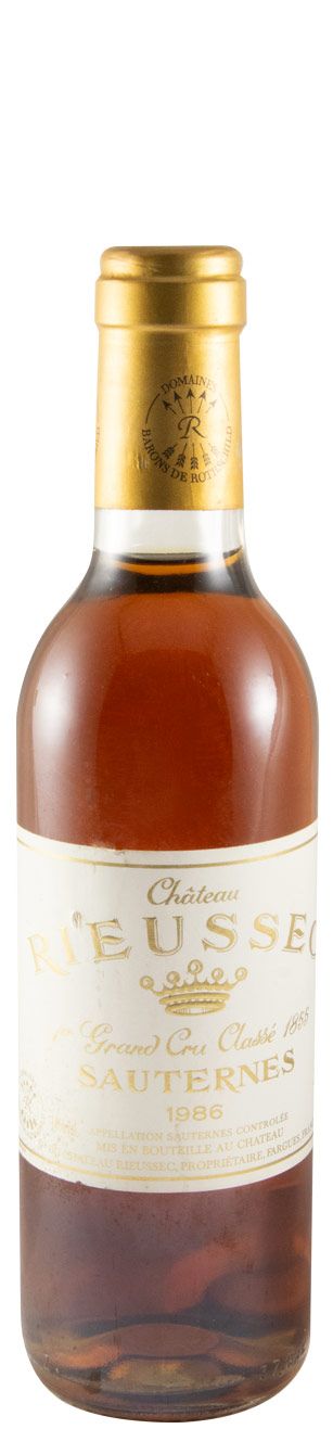 1986 Château Rieussec Sauternes branco 37,5cl