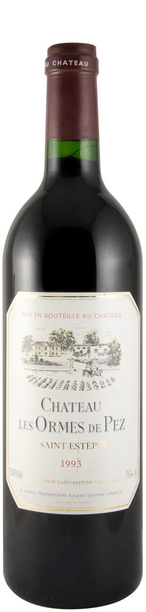 1993 Château Les Ormes de Pez Saint-Estèphe red