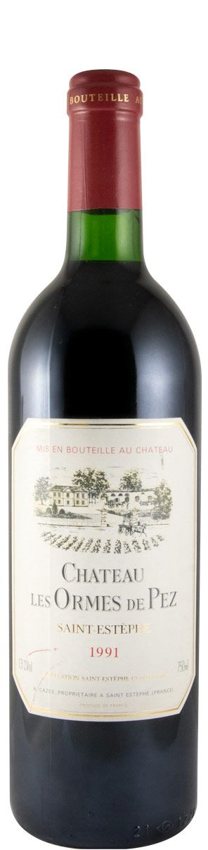1991 Château Les Ormes de Pez Saint-Estèphe tinto