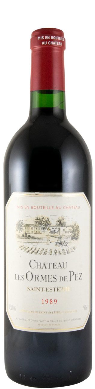 1989 Château Les Ormes de Pez Saint-Estèphe red