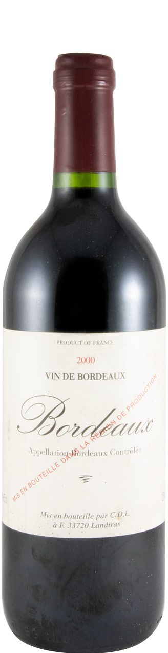 2000 Vin de Bordeaux tinto