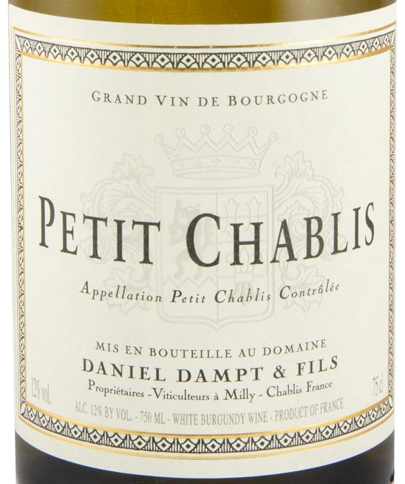 2024 Domaine Daniel Dampt Petit Chablis branco