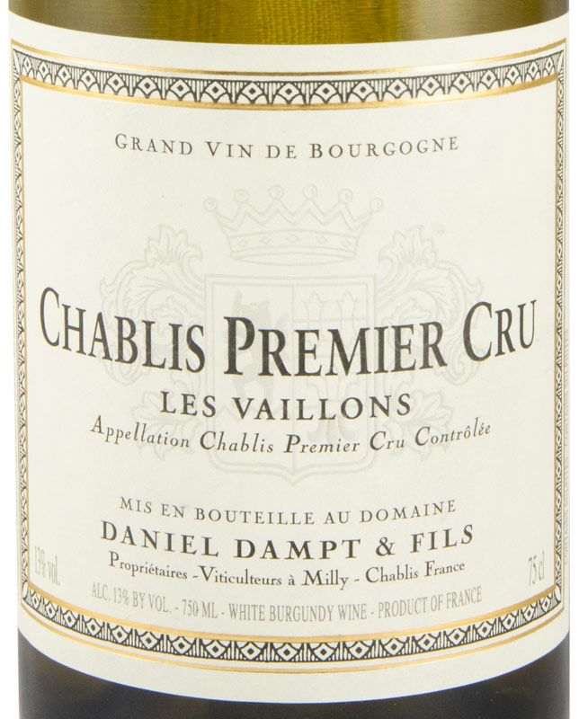 2023 Domaine Daniel Dampt Les Vaillons Premier Cru Chablis branco