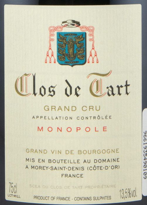 2021 Clos de Tart Monopole Morey-Saint-Denis Grand Cru red