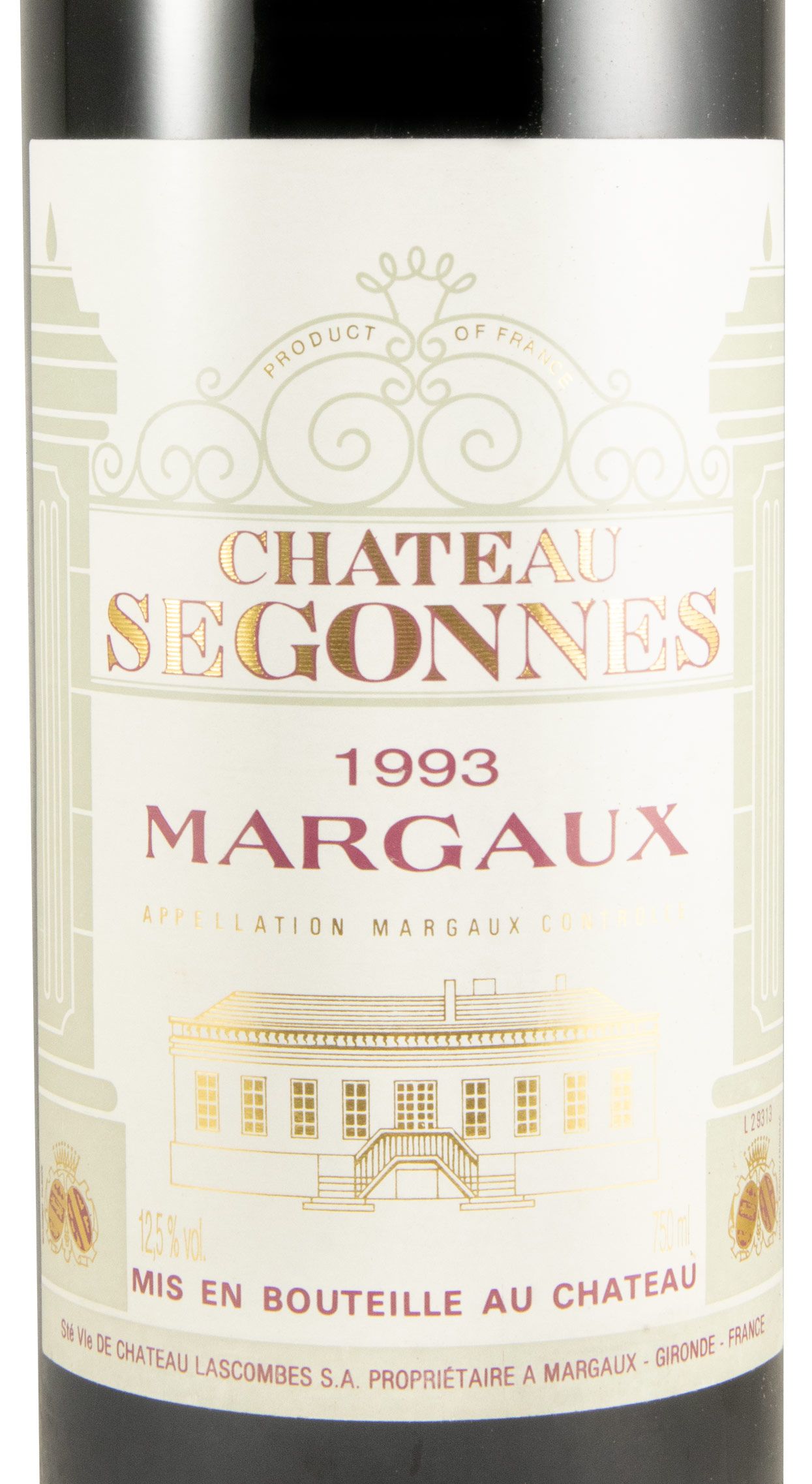 1993 Château Segonnes Margaux Médoc tinto