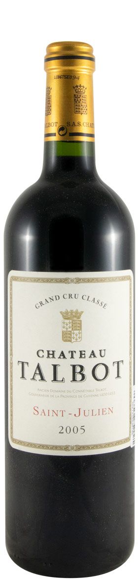 2005 Château Talbot Saint-Julien red