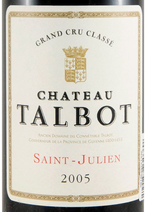 2005 Château Talbot Saint-Julien red