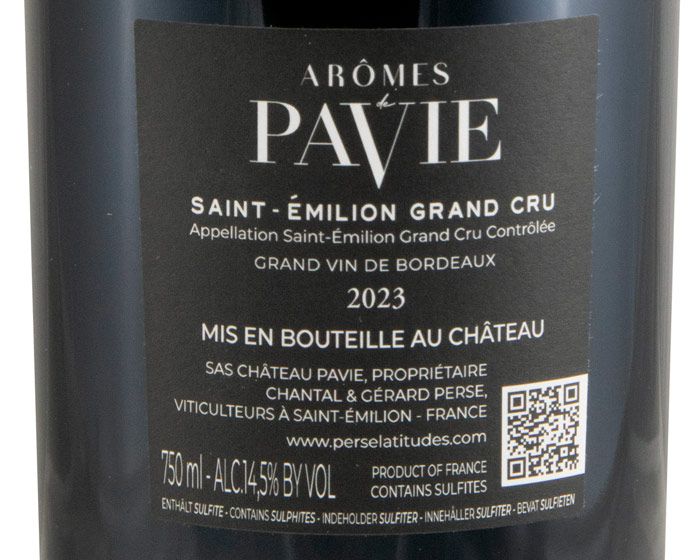2023 Château Pavie Arômes de Pavie Saint-Émilion tinto