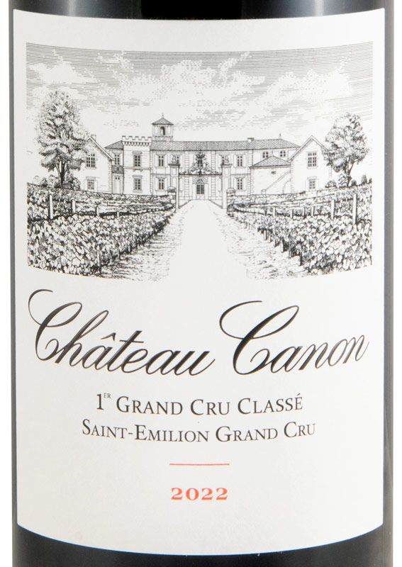 2022 Château Canon Saint-Émilion red