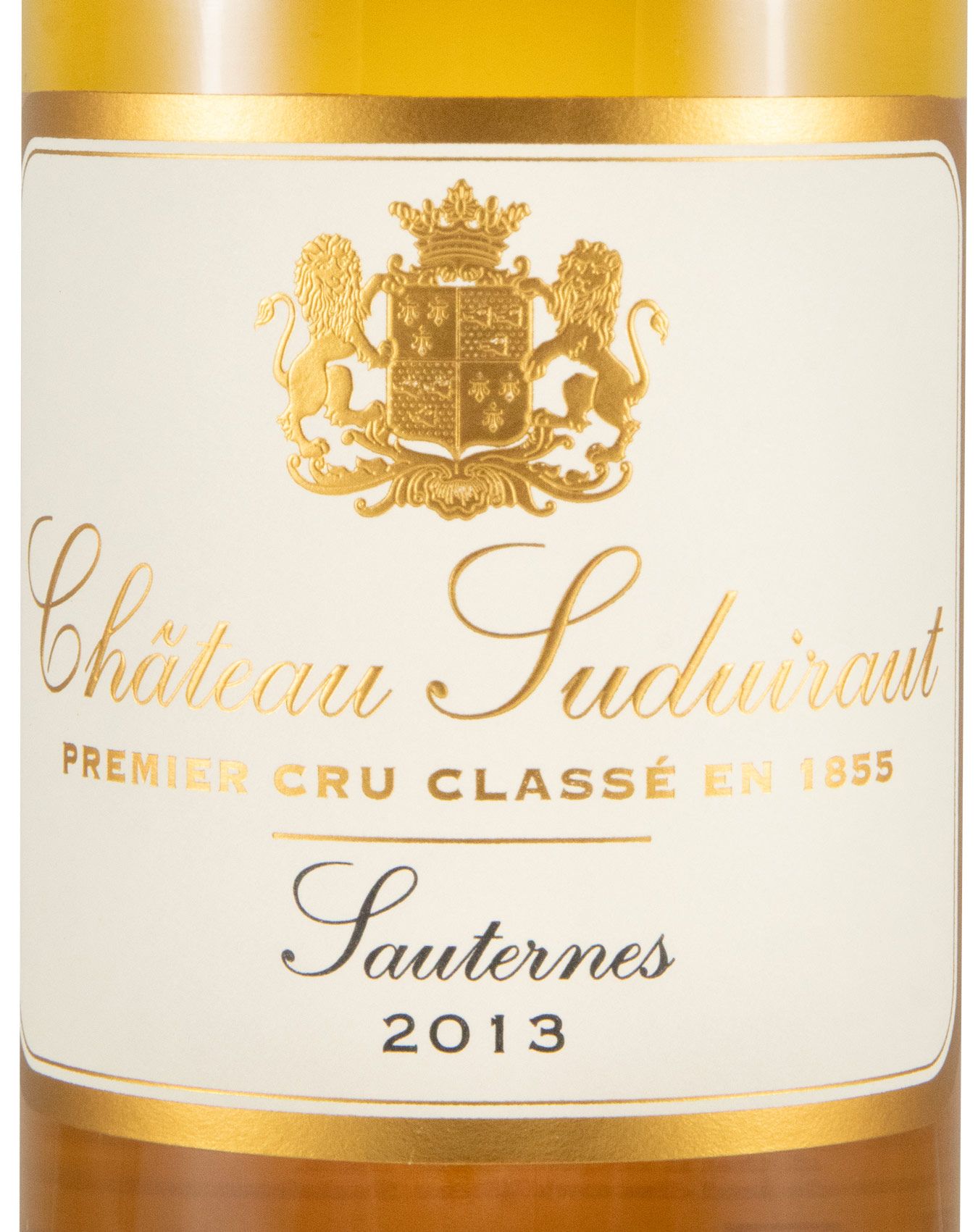 2013 Château Suduiraut Sauternes branco