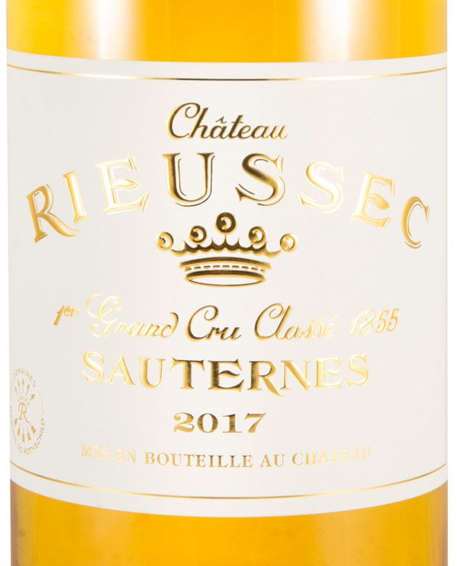 2017 Château Rieussec Sauternes branco 1,5L