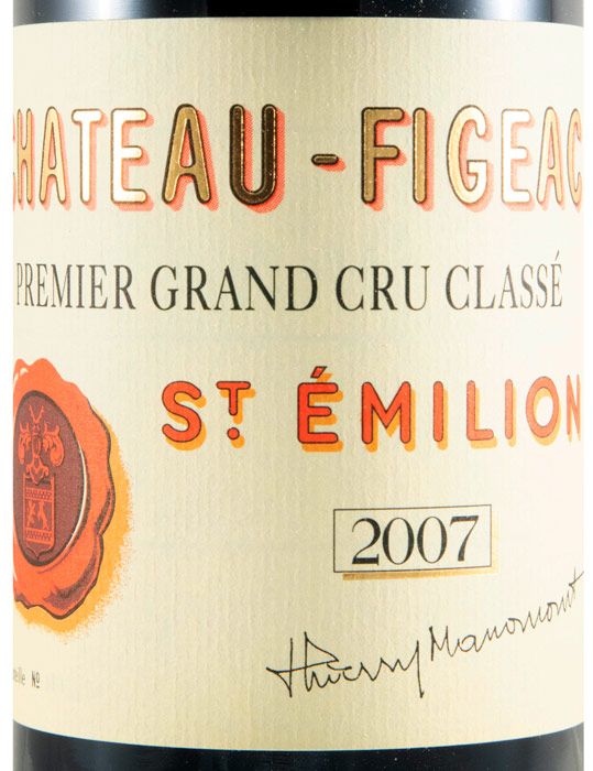 2007 Château-Figeac Saint-Émilion red