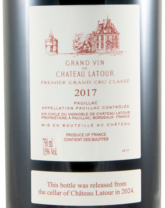 2017 Château Latour Pauillac red