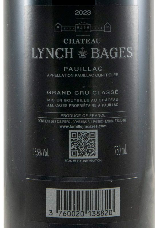 2023 Château Lynch-Bages Pauillac tinto