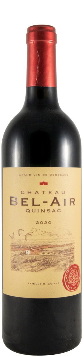 2020 Château Bel-Air Quinsac Côtes de Bordeaux biológico tinto