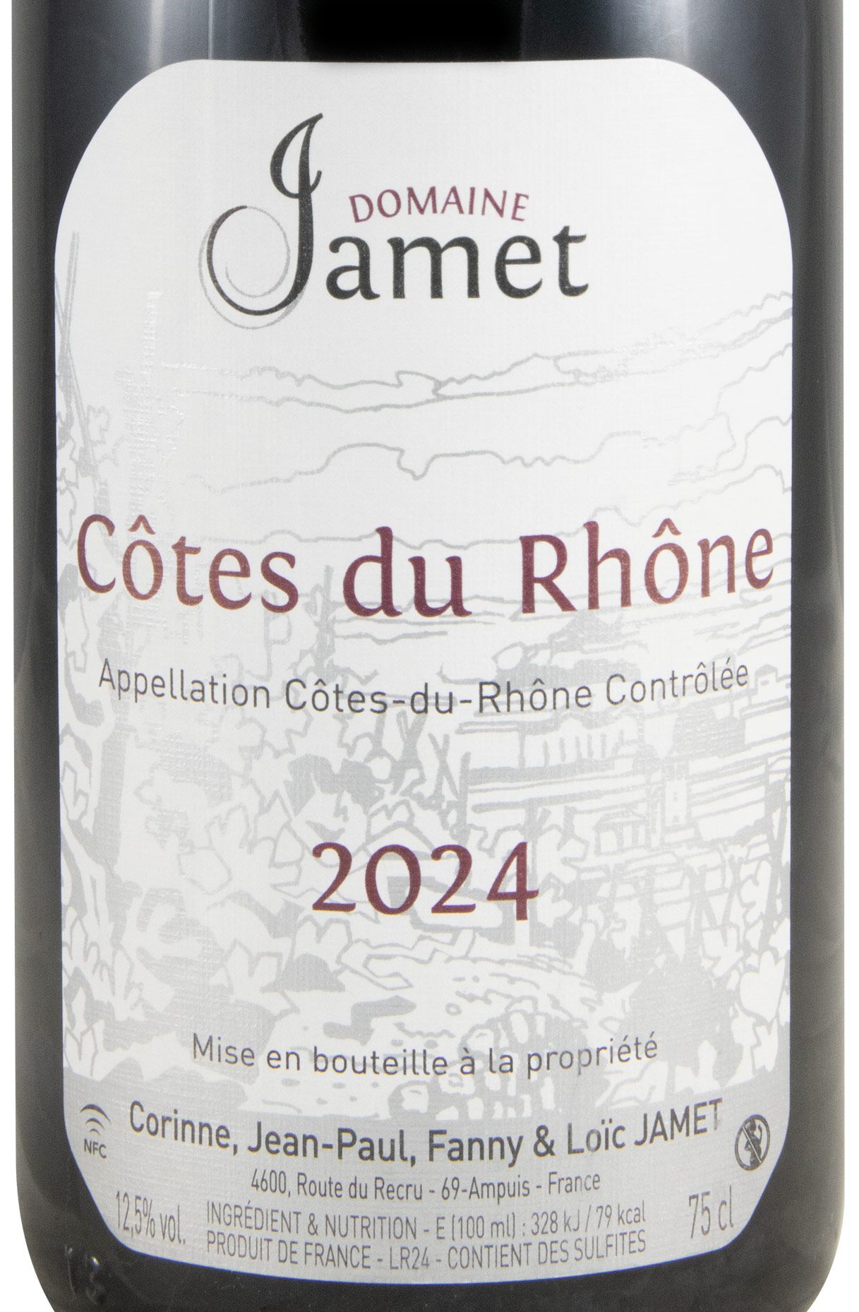 2024 Domaine Jamet Côtes-du-Rhône tinto