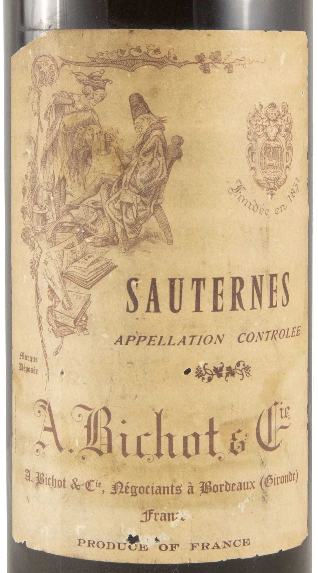 1964 Albert Bichot Sauternes branco 50cl