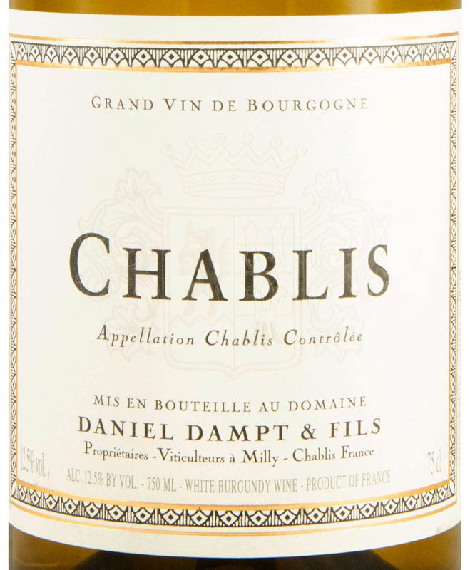 2024 Domaine Daniel Dampt Chablis branco