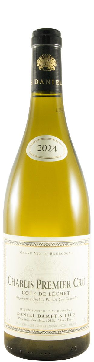 2024 Domaine Daniel Dampt Côte de Léchet Premier Cru Chablis branco