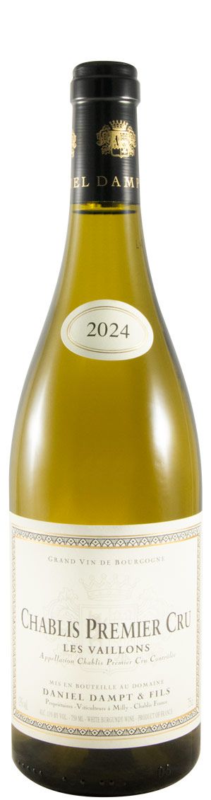 2024 Domaine Daniel Dampt Les Vaillons Premier Cru Chablis branco