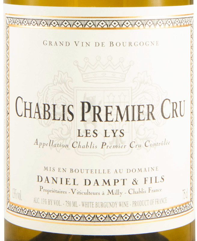 2024 Domaine Daniel Dampt Les Lys Premier Cru Chablis white