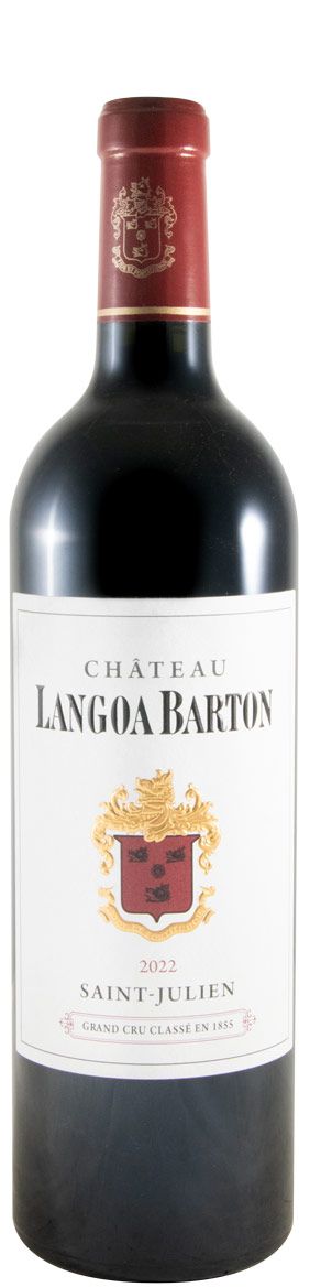 2022 Château Langoa Barton Saint-Julien red