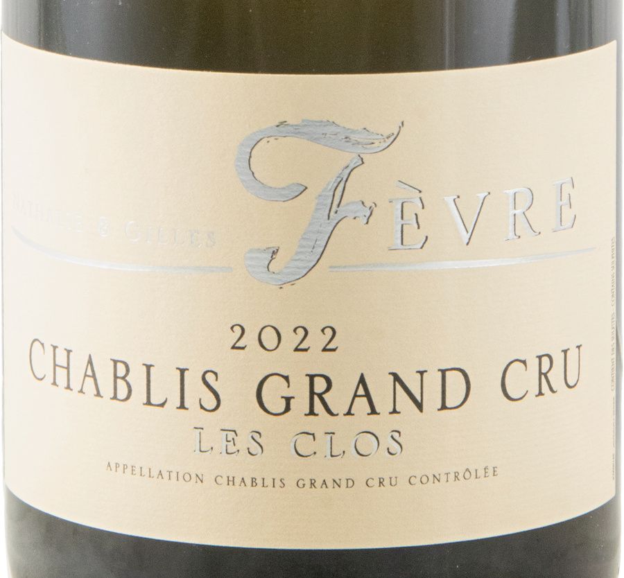 2022 Domaine William Fèvre Les Clos Chablis Grand Cru branco