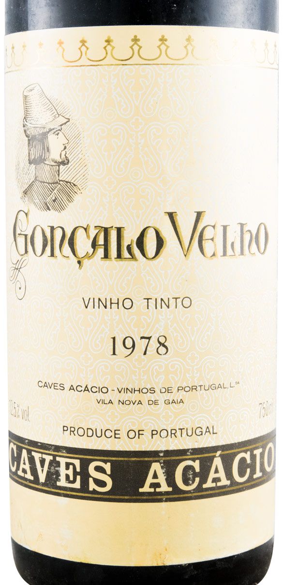 1978 Caves Acácio Gonçalo Velho red