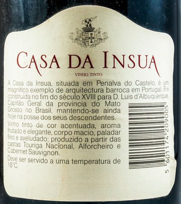 1985 Casa da Ínsua Dão tinto