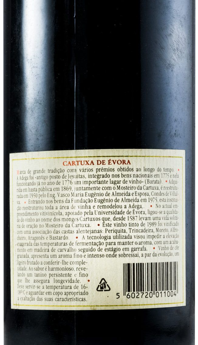 1989 Cartuxa red
