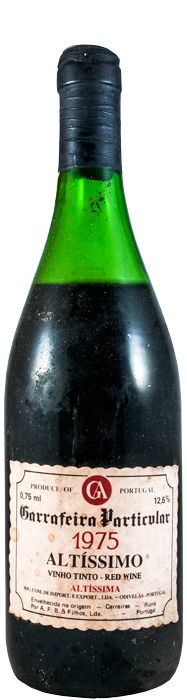 1975 Altíssimo Garrafeira Particular tinto