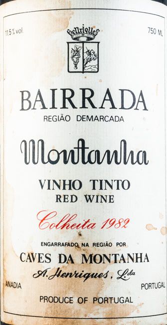 1982 Caves da Montanha Colheita Bairrada tinto