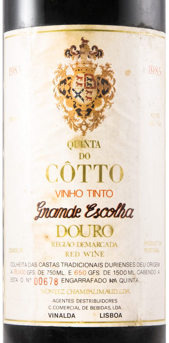 1985 Quinta do Côtto Grande Escolha tinto