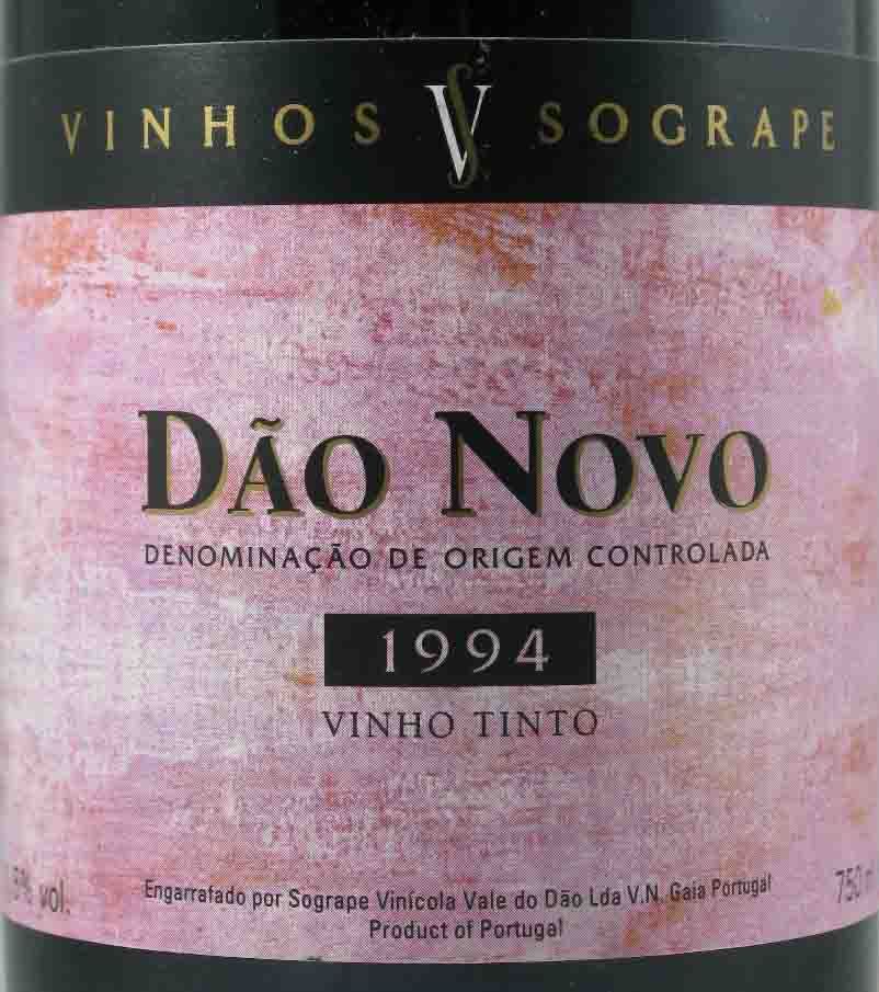 1994 Dão Novo Red