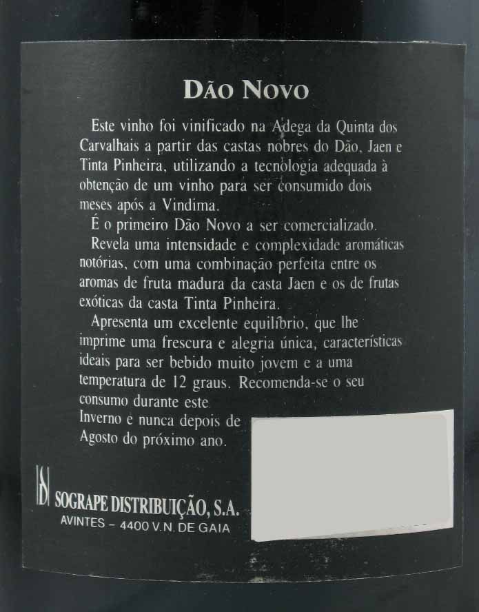 1994 Dão Novo Red