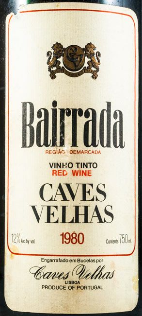 1980 Caves Velhas Colheita Bairrada tinto