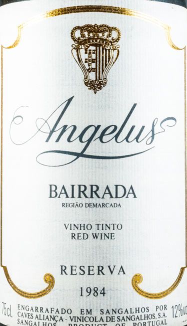 1984 Angelus Reserva Bairrada tinto