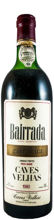 1980 Caves Velhas Garrafeira Bairrada tinto