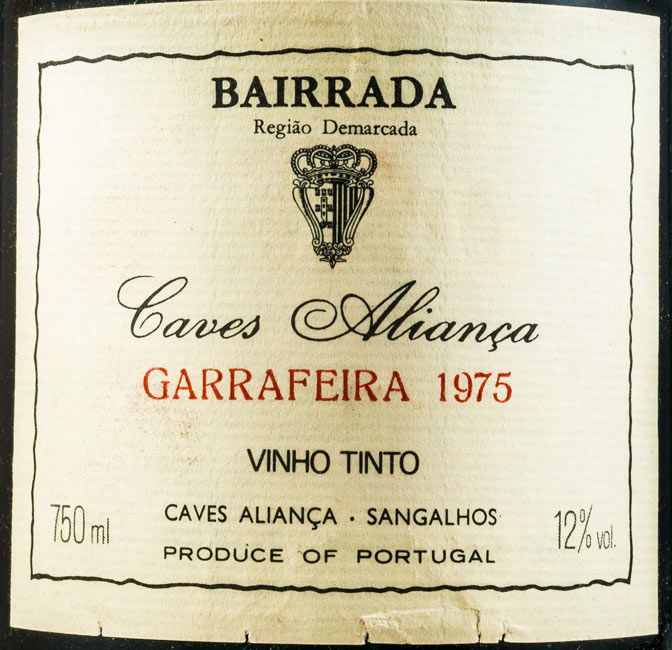 1975 Aliança Garrafeira tinto
