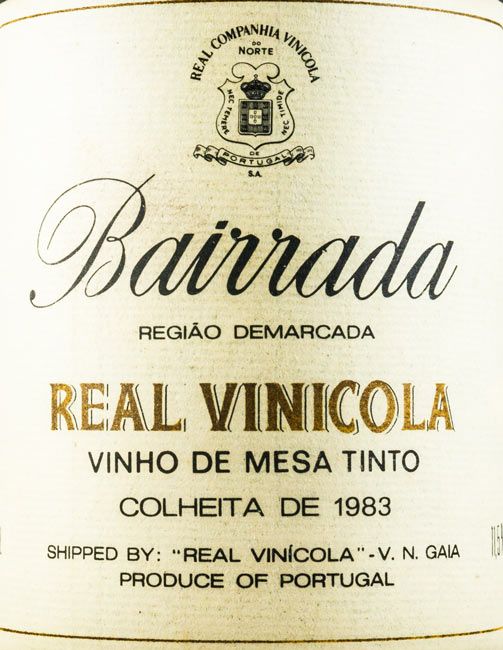 1983 Real Vinícola Bairrada tinto