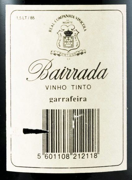1985 Real Vinícola Garrafeira red 1.5L