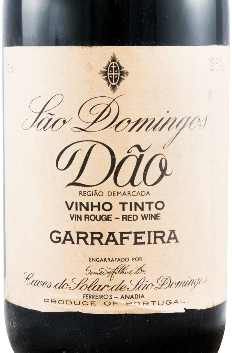 1985 São Domingos Garrafeira red