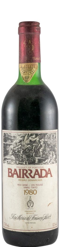 1980 José Maria da Fonseca Bairrada red