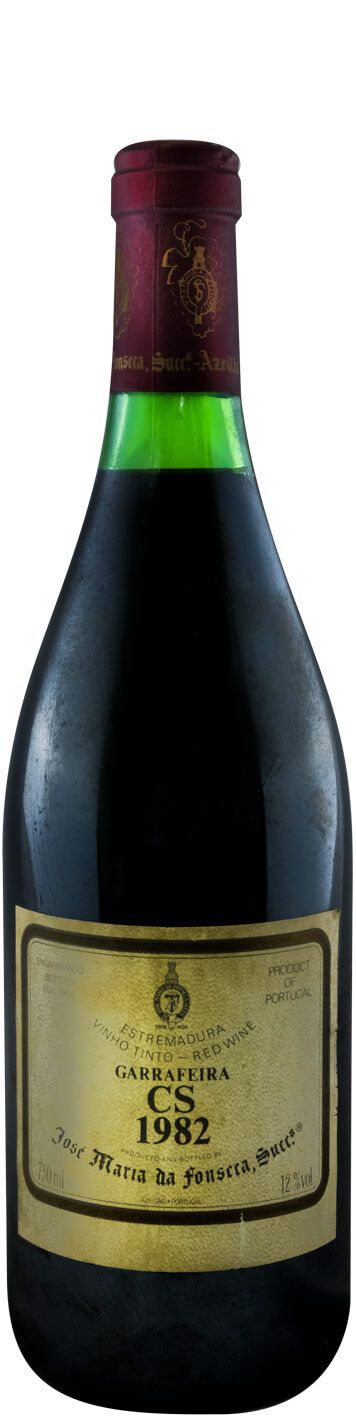 1982 José Maria da Fonseca CS Garrafeira red